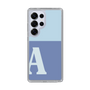 Slim Protection Case［ Original - initial two tone - A blue ］