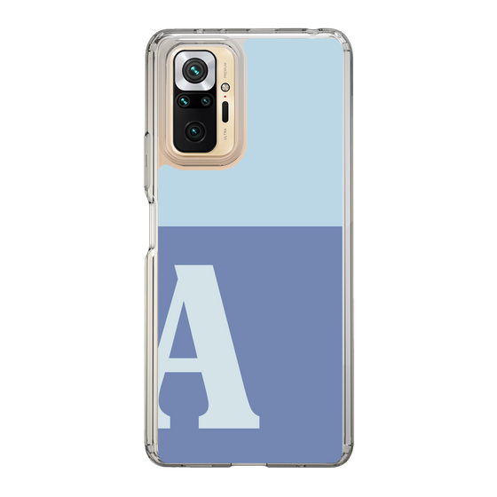 Slim Protection Case［ Original - initial two tone - A blue ］