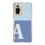 Slim Protection Case［ Original - initial two tone - A blue ］