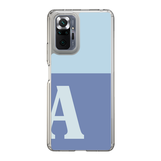 Slim Protection Case［ Original - initial two tone - A blue ］