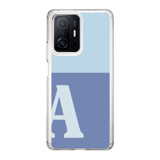 Slim Protection Case［ Original - initial two tone - A blue ］