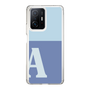 Slim Protection Case［ Original - initial two tone - A blue ］