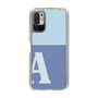 Slim Protection Case［ Original - initial two tone - A blue ］