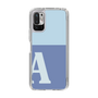 Slim Protection Case［ Original - initial two tone - A blue ］