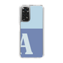 Slim Protection Case［ Original - initial two tone - A blue ］