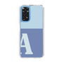 Slim Protection Case［ Original - initial two tone - A blue ］