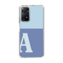 Slim Protection Case［ Original - initial two tone - A blue ］