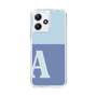 Slim Protection Case［ Original - initial two tone - A blue ］