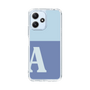 Slim Protection Case［ Original - initial two tone - A blue ］