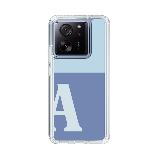 Slim Protection Case［ Original - initial two tone - A blue ］