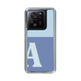 Slim Protection Case［ Original - initial two tone - A blue ］