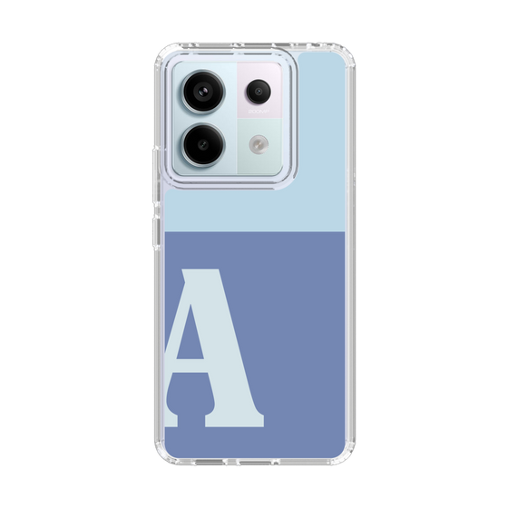 Slim Protection Case［ Original - initial two tone - A blue ］