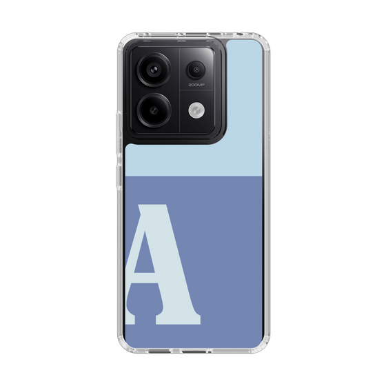 Slim Protection Case［ Original - initial two tone - A blue ］