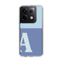 Slim Protection Case［ Original - initial two tone - A blue ］