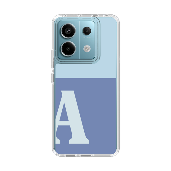 Slim Protection Case［ Original - initial two tone - A blue ］