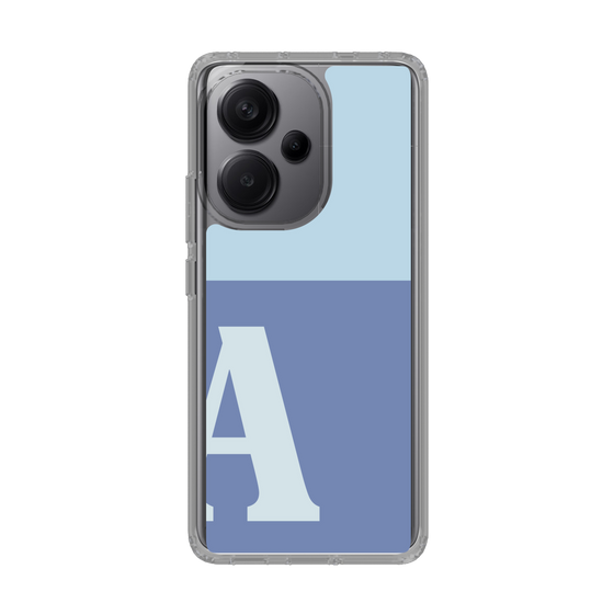 Slim Protection Case［ Original - initial two tone - A blue ］