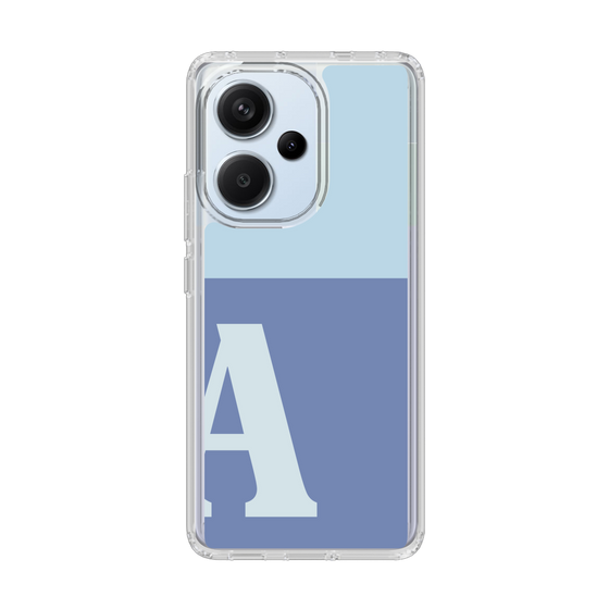 Slim Protection Case［ Original - initial two tone - A blue ］
