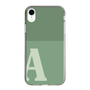 Slim Protection Case［ Original - initial two tone - A green ］