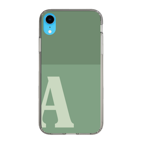 Slim Protection Case［ Original - initial two tone - A green ］