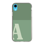 Slim Protection Case［ Original - initial two tone - A green ］