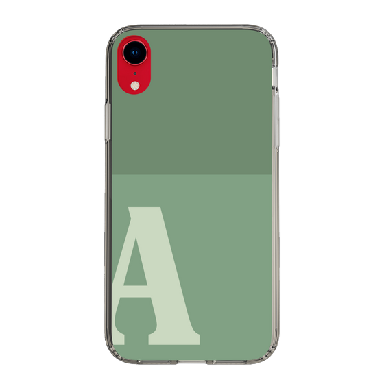 Slim Protection Case［ Original - initial two tone - A green ］