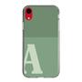 Slim Protection Case［ Original - initial two tone - A green ］