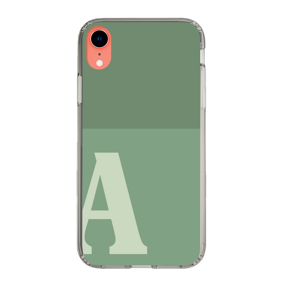 Slim Protection Case［ Original - initial two tone - A green ］