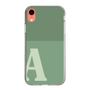 Slim Protection Case［ Original - initial two tone - A green ］