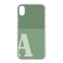 Slim Protection Case［ Original - initial two tone - A green ］