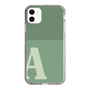 Slim Protection Case［ Original - initial two tone - A green ］
