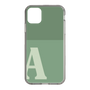 Slim Protection Case［ Original - initial two tone - A green ］