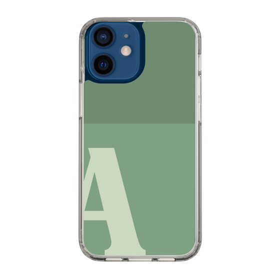 Slim Protection Case［ Original - initial two tone - A green ］
