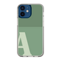 Slim Protection Case［ Original - initial two tone - A green ］
