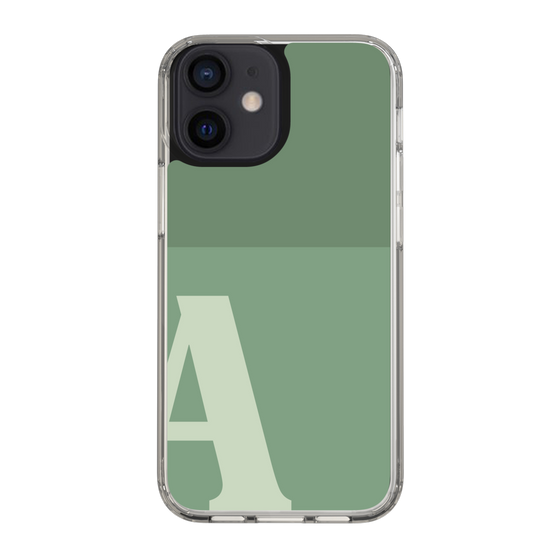 Slim Protection Case［ Original - initial two tone - A green ］