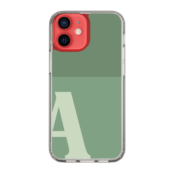 Slim Protection Case［ Original - initial two tone - A green ］