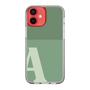 Slim Protection Case［ Original - initial two tone - A green ］