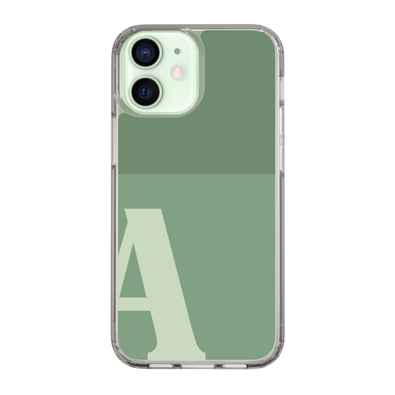 Slim Protection Case［ Original - initial two tone - A green ］