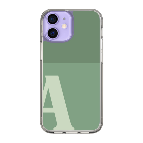 Slim Protection Case［ Original - initial two tone - A green ］