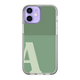 Slim Protection Case［ Original - initial two tone - A green ］