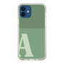 Slim Protection Case［ Original - initial two tone - A green ］