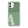 Slim Protection Case［ Original - initial two tone - A green ］
