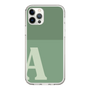 Slim Protection Case［ Original - initial two tone - A green ］