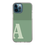 Slim Protection Case［ Original - initial two tone - A green ］