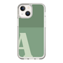 Slim Protection Case［ Original - initial two tone - A green ］