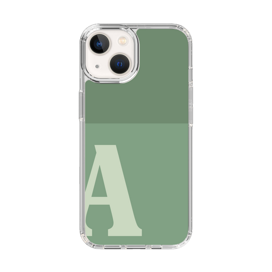 Slim Protection Case［ Original - initial two tone - A green ］