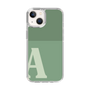 Slim Protection Case［ Original - initial two tone - A green ］