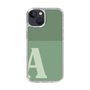 Slim Protection Case［ Original - initial two tone - A green ］