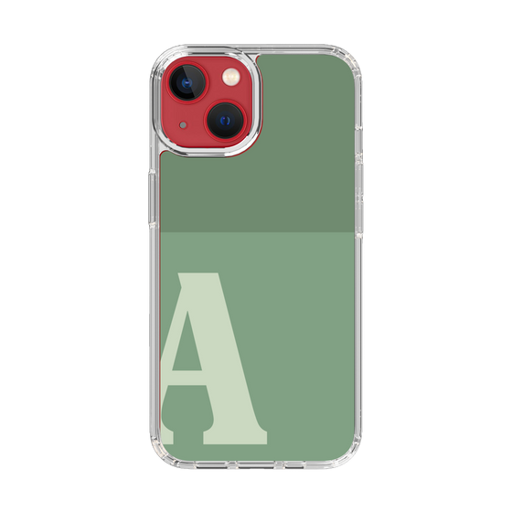 Slim Protection Case［ Original - initial two tone - A green ］