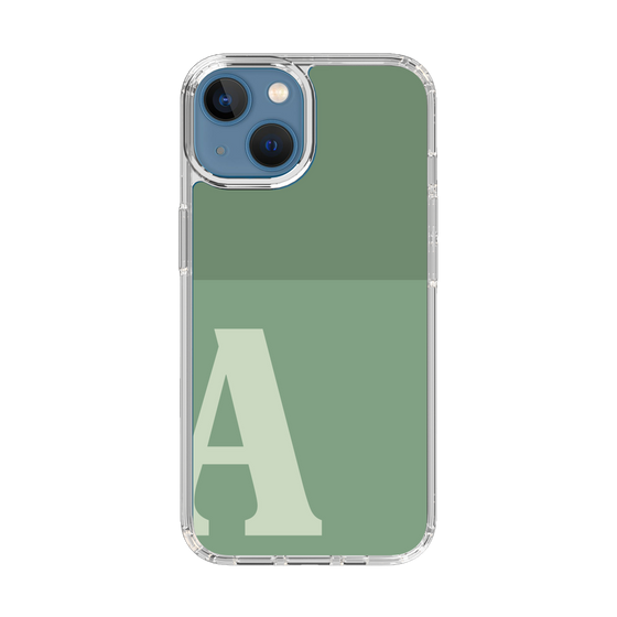 Slim Protection Case［ Original - initial two tone - A green ］