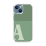 Slim Protection Case［ Original - initial two tone - A green ］